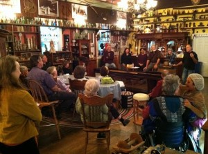 Redwood Radio Reading at Druid's