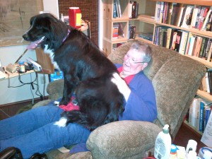 How a helping dog helps!